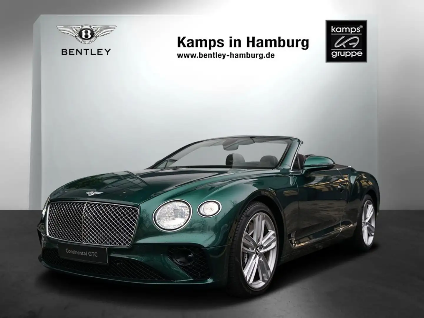 Bentley Continental GTC V8 Grün - 1