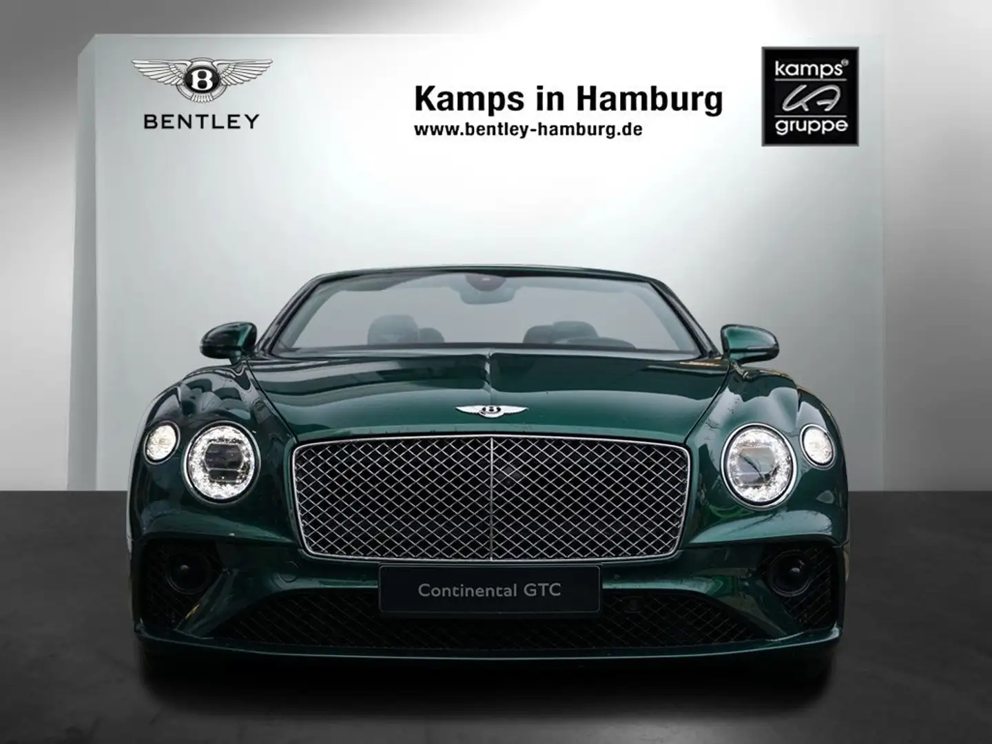 Bentley Continental GTC V8 Grün - 2