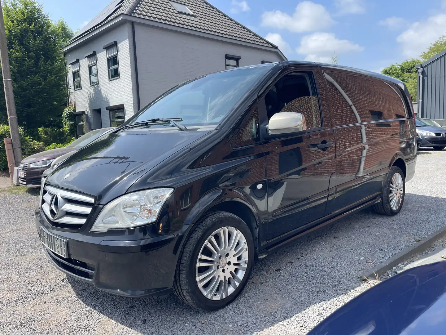 Mercedes-Benz Vito 2.1 CDI ,Lichte vracht,Airco,Leder,Sensoren,... Schwarz - 1
