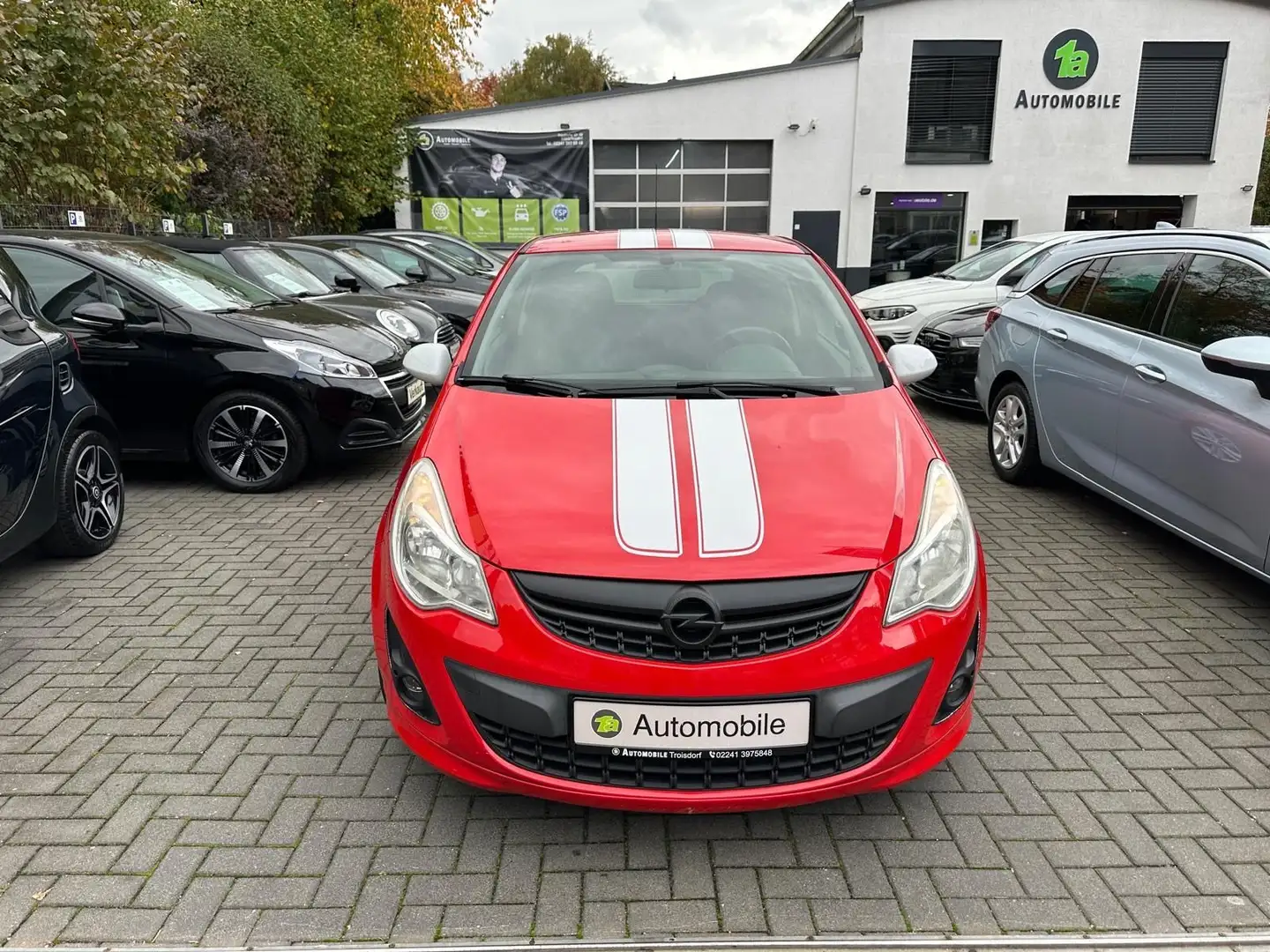 Opel Corsa D Color Edition*NAVI*KLIMA*4S-REIFEN Rouge - 2