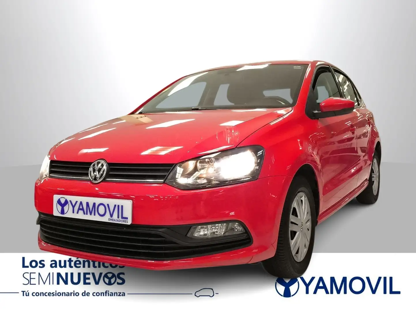 Volkswagen Polo 1.0 BMT Edition 55kW Rojo - 1