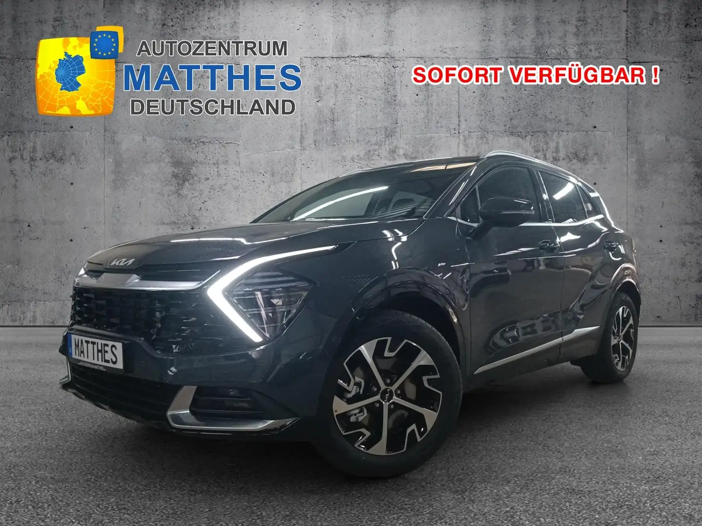 Kia Sportage 1.6 T-GDI mHEV DCT SOFORT! AZM Spirit Edt. NAVI... Gris - 1