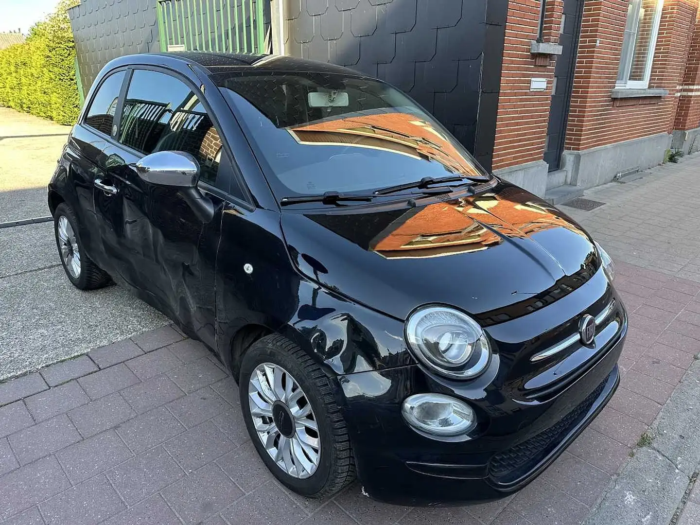 Fiat 500 1.2 I MET 92DKM HANDELAARS & EXPORT Noir - 2