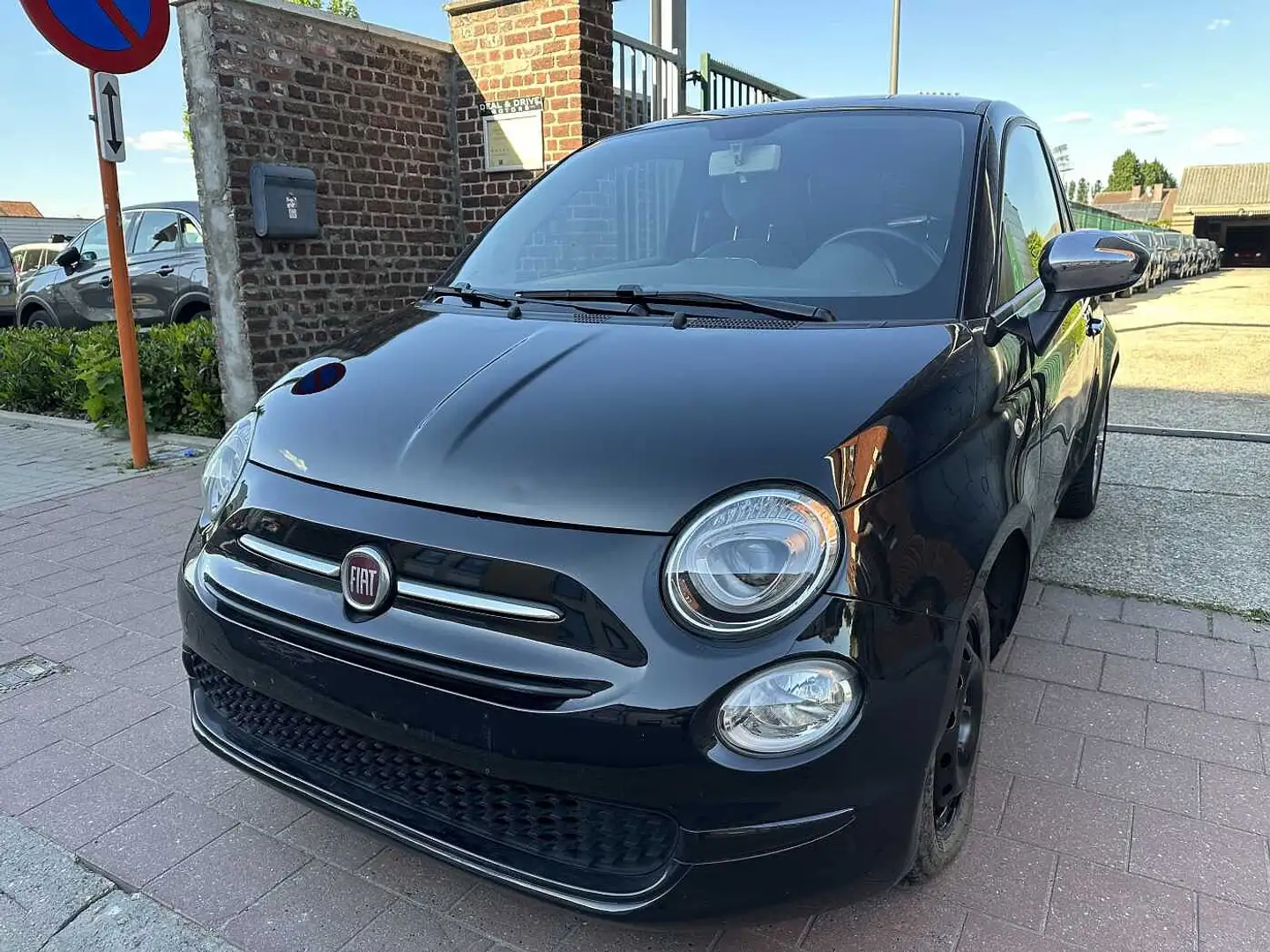 Fiat 500 1.2 I MET 92DKM HANDELAARS & EXPORT Noir - 1