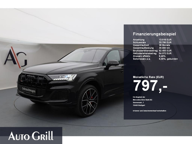 Audi SQ7 4.0 TDI quattro 7S AHK StdHzg Mem Matrix 22