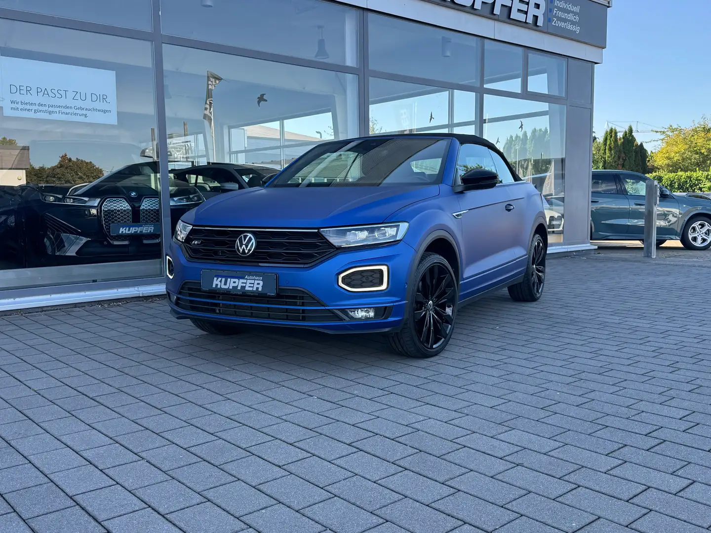 Volkswagen T-Roc R-Line TSI Edition Blue DSG AHK°LED°19uvm Blau - 1