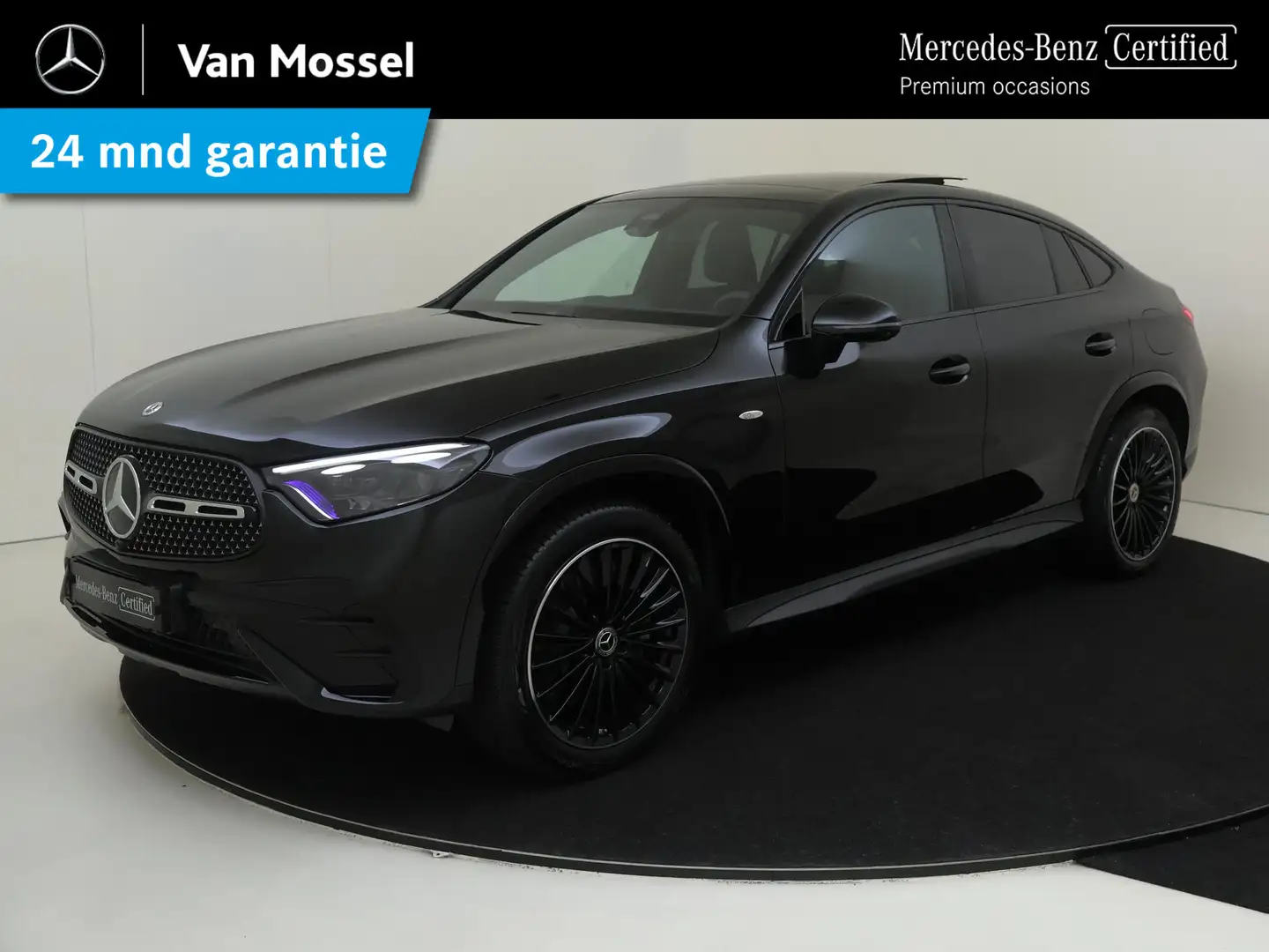 Mercedes-Benz GLC 400 Coupé 400e 4MATIC AMG Line / Techniek-Pakket / 360 Noir - 1