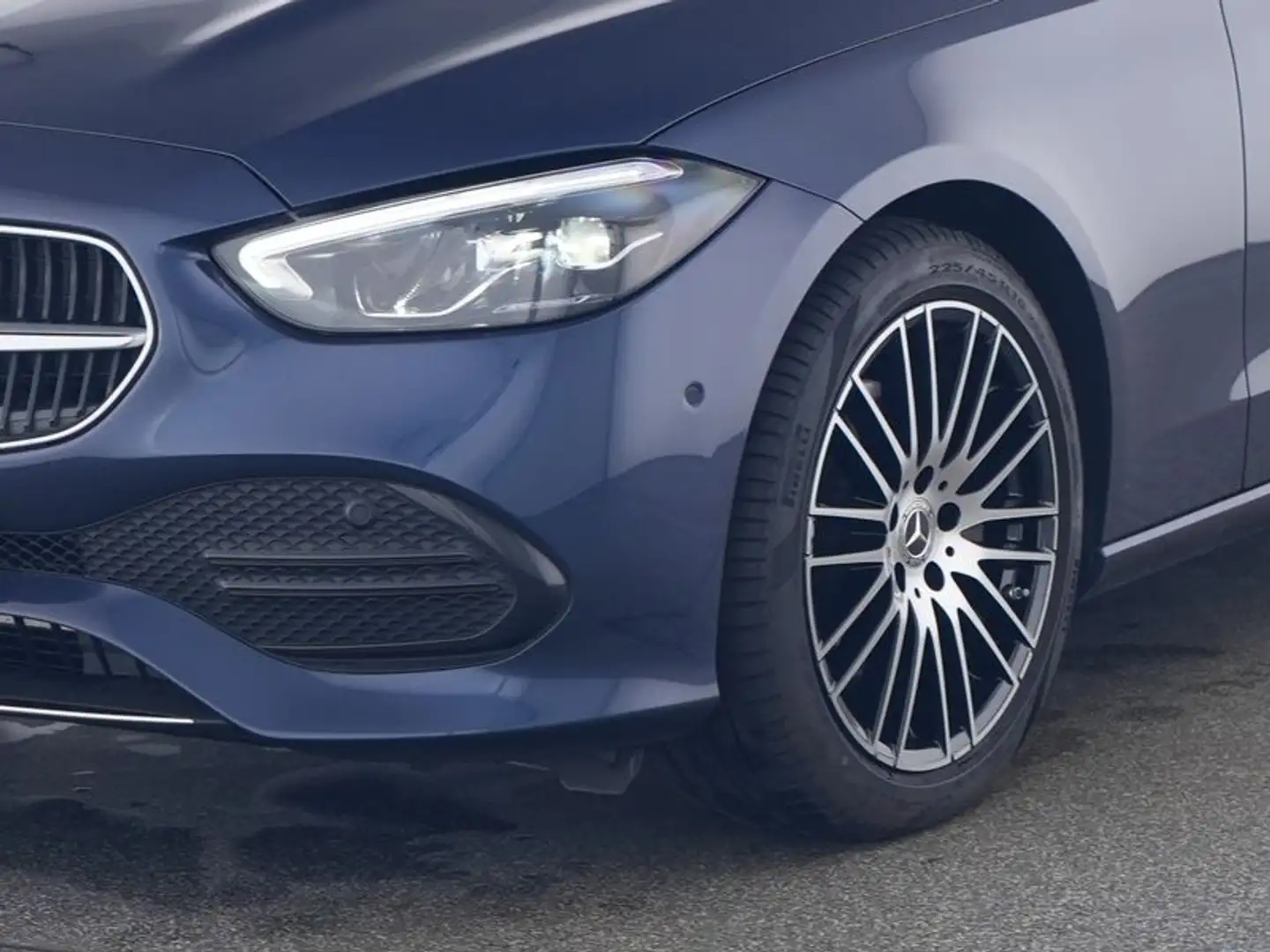 Mercedes-Benz C 200 T Avantgarde 2x LED+MBUX+Pano+ParkKam+WiPa Azul - 2