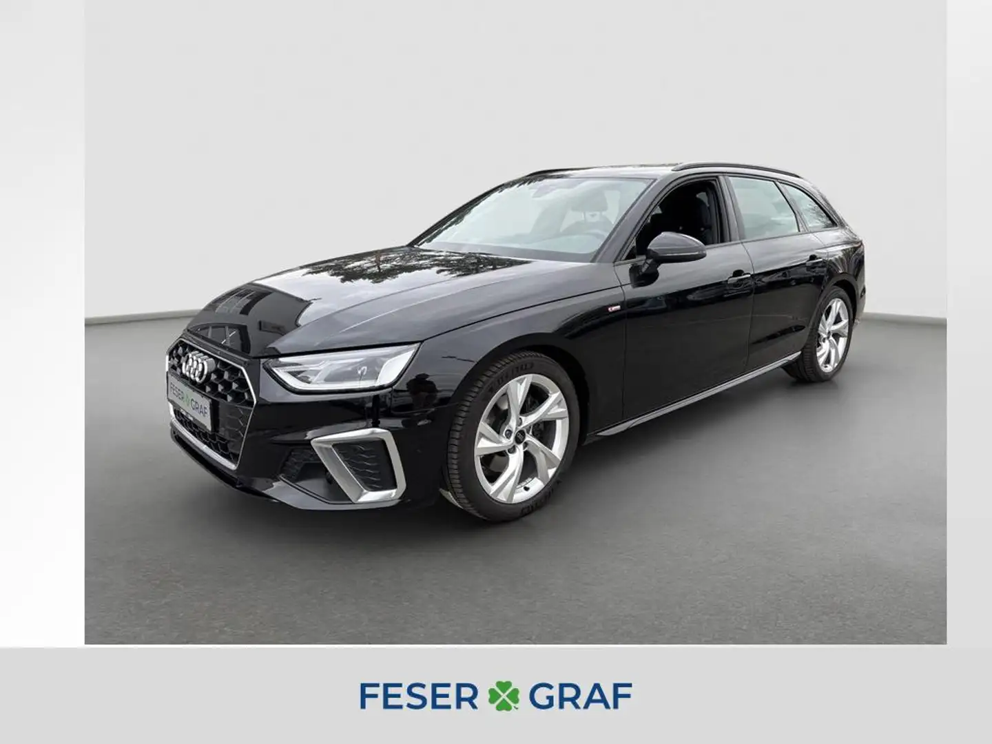 Audi A4 Avant 35 TFSI S-tronic S-LINE LED Teilleder Schwarz - 1