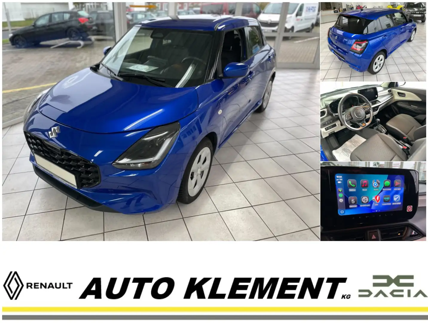 Suzuki Swift Dualjet Hybrid Comfort CVT Automatik, Kamera, CarP Blau - 1