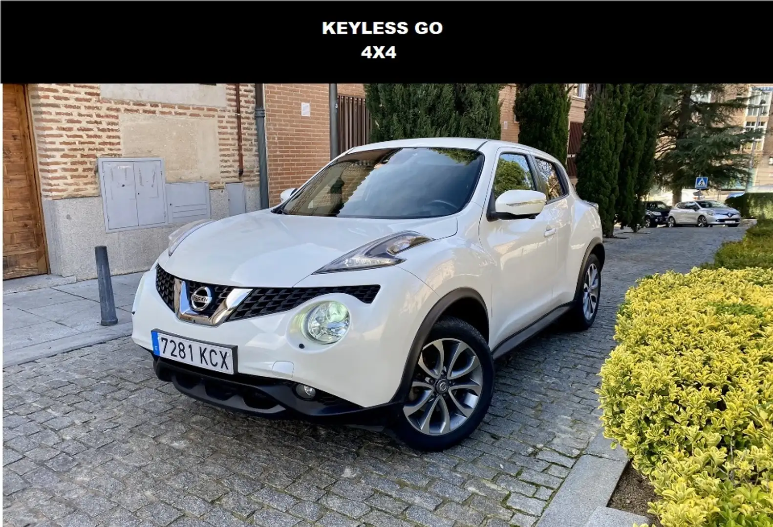 Nissan Juke 1.6 DIG-T Tekna 4x4 XTronic 190 Blanco - 1