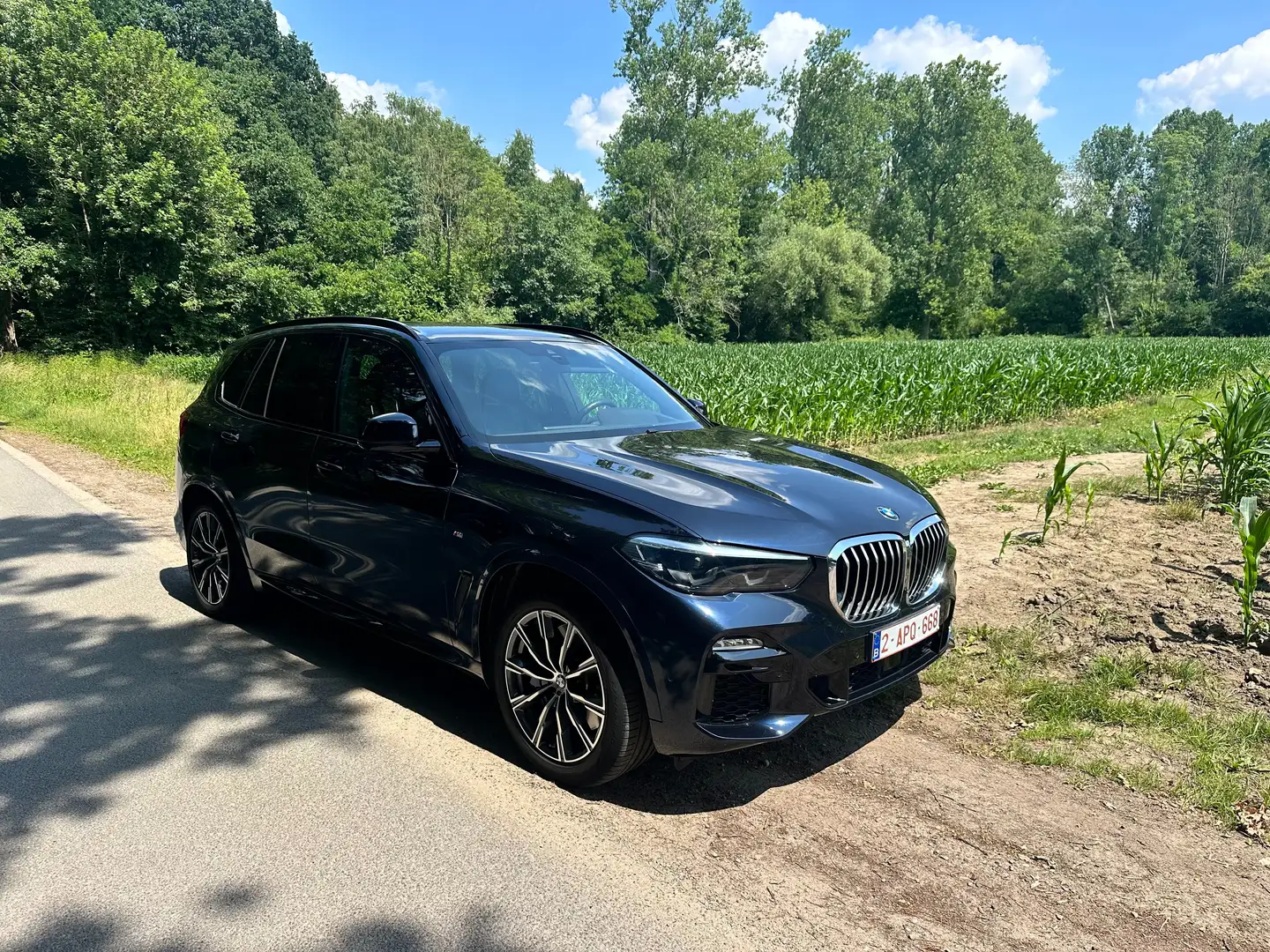 BMW X5 xdrive 45e Schwarz - 1