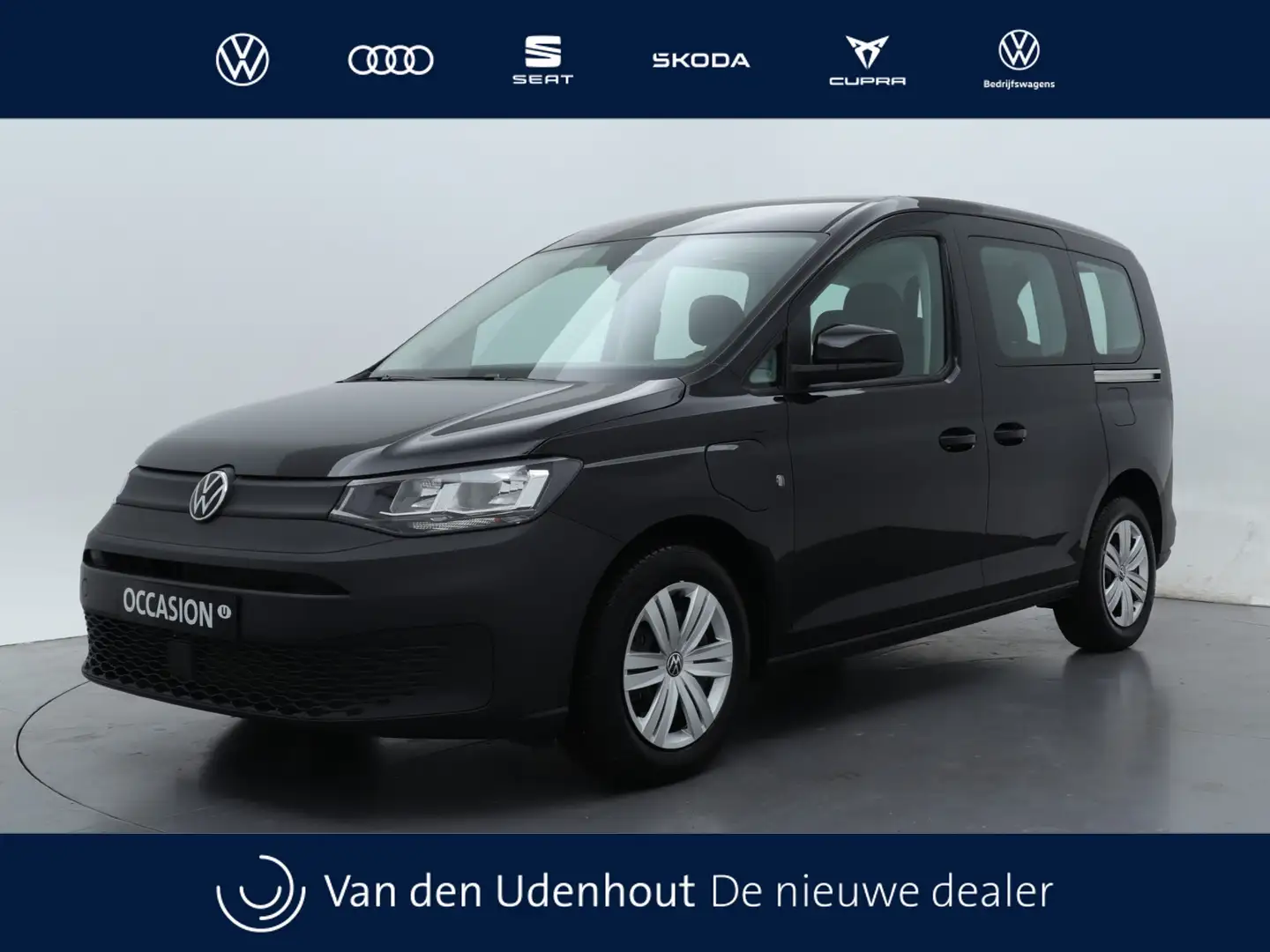 Volkswagen Caddy Kombi 1.5TSI PHEV eHybrid 115pk DSG /Direct leverb Zwart - 1