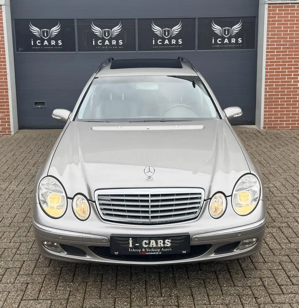 Mercedes-Benz E 200 Combi K. schuifdak Leer PDC 2e eigenaar Beige - 2