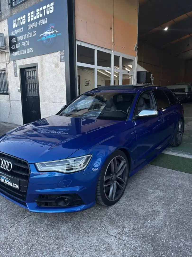 Audi S6 Avant 4.0 TFSI quattro S-Tronic Azul - 2