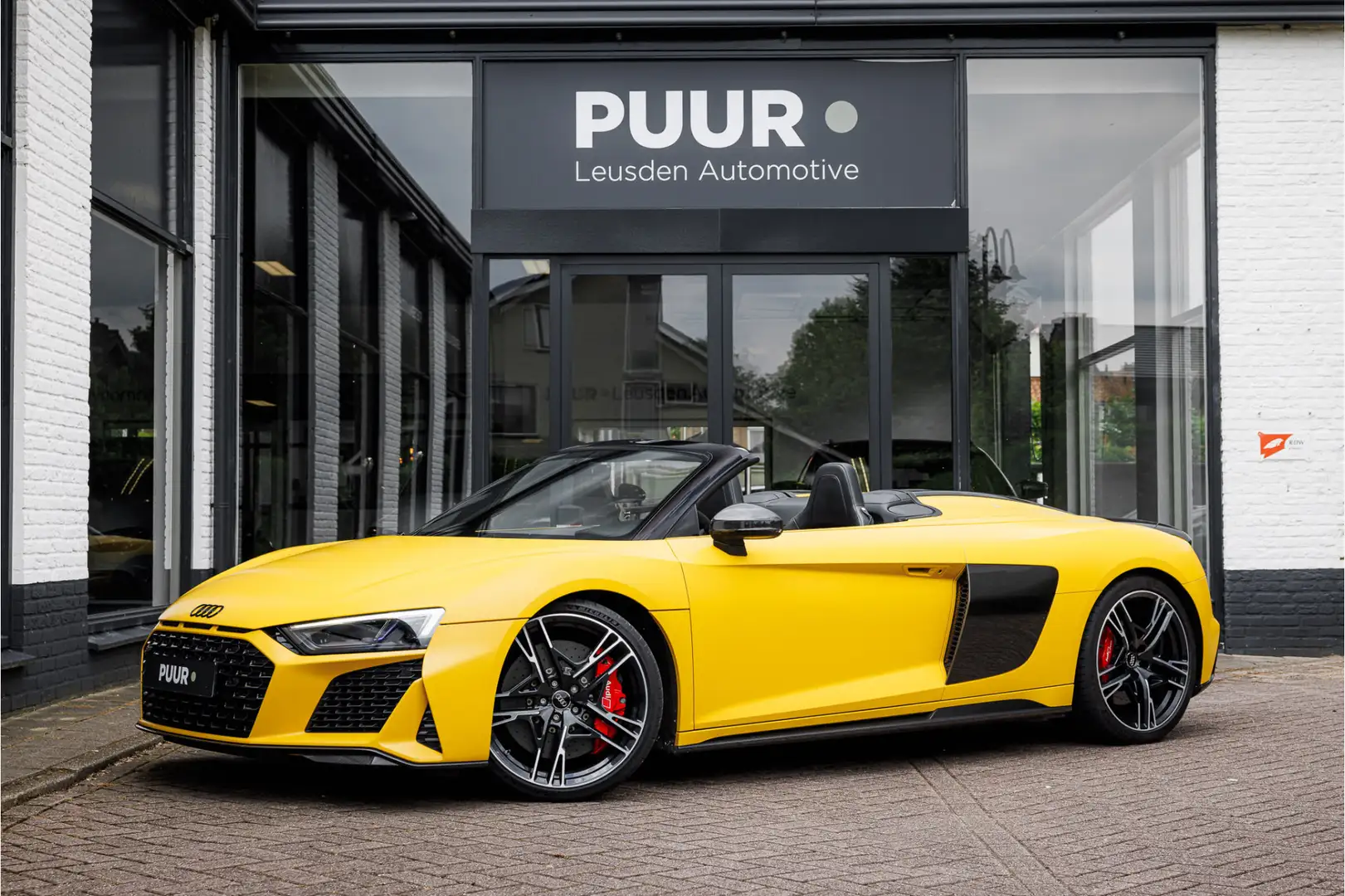 Audi R8 Spyder 5.2 V10 Performance Quattro Carbon Pakket - Amarillo - 1