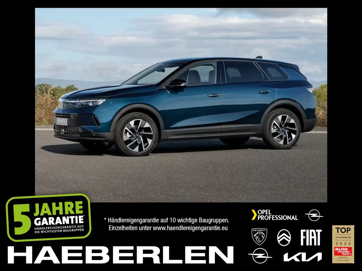 Opel Grandland 1.2 48V Mild Kamera*PDC*SItzheizung Blau - 1