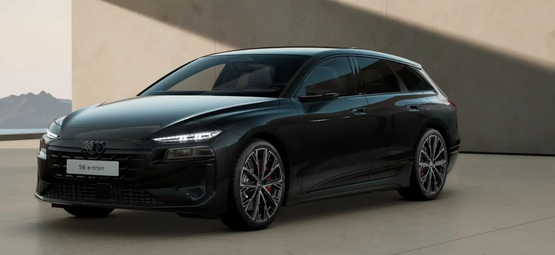 Audi S6 e-tron Avant 370 kW quattro Zwart - 1