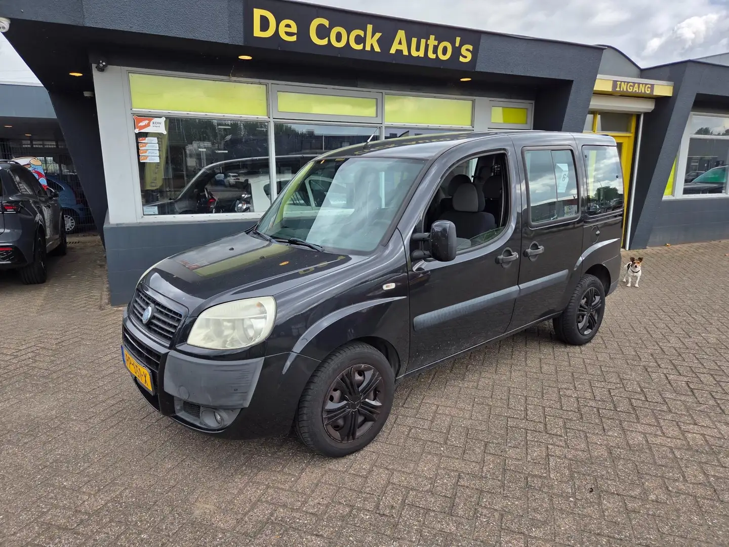Fiat Doblo 1.4 Active/AIRCO/2X SCHUIFDEUR Zwart - 2