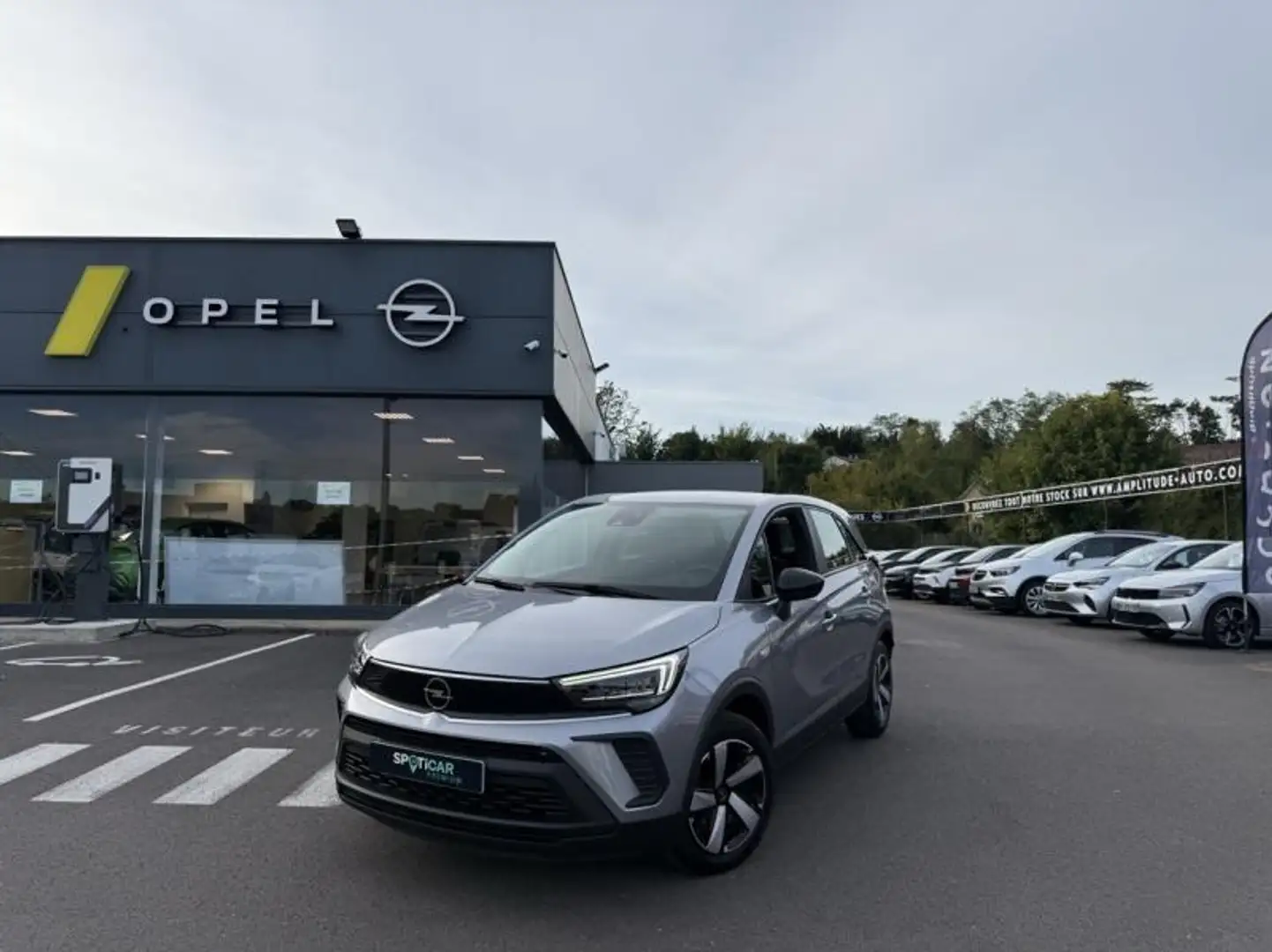 Opel Crossland 1.2 83ch Edition Gris - 1