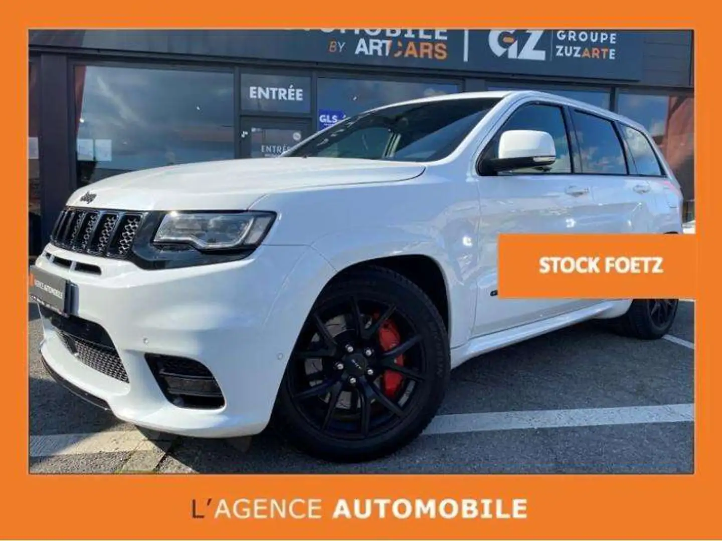 Jeep Grand Cherokee SRT8 Blanc - 1