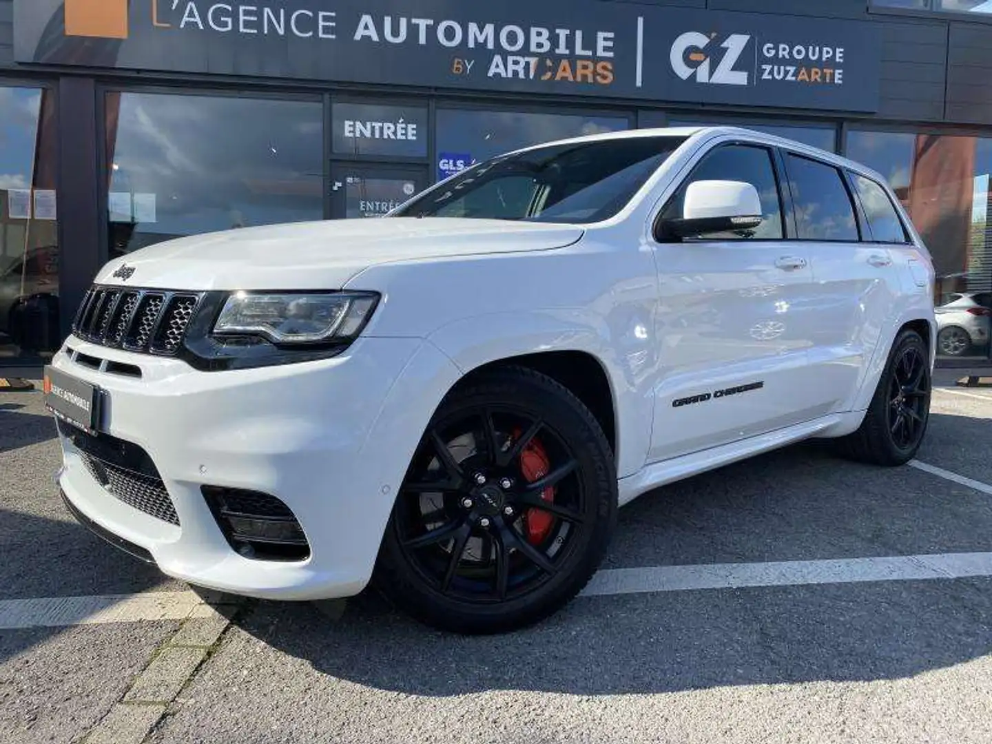 Jeep Grand Cherokee SRT8 Blanc - 2