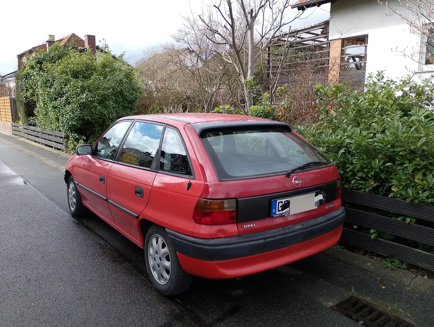 Opel Astra Kırmızı - 1