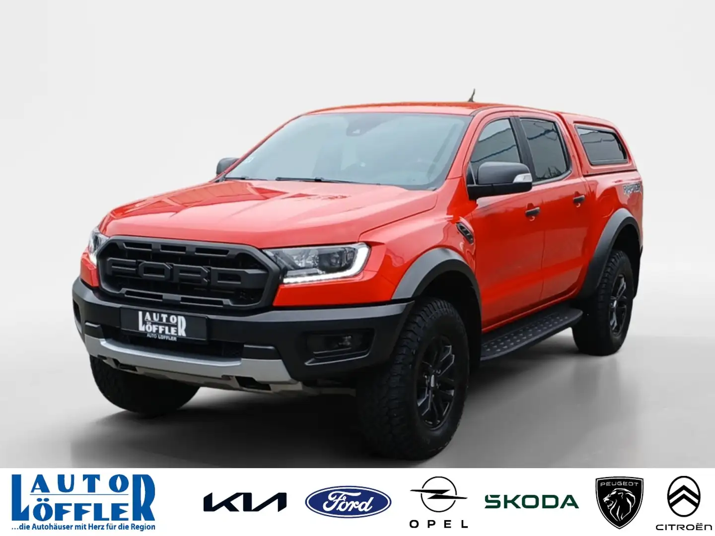 Ford Ranger Raptor 2.0 D-kabine PDCH´ RFK´ NAVI´ AHK´ Klima Navi Rot - 1