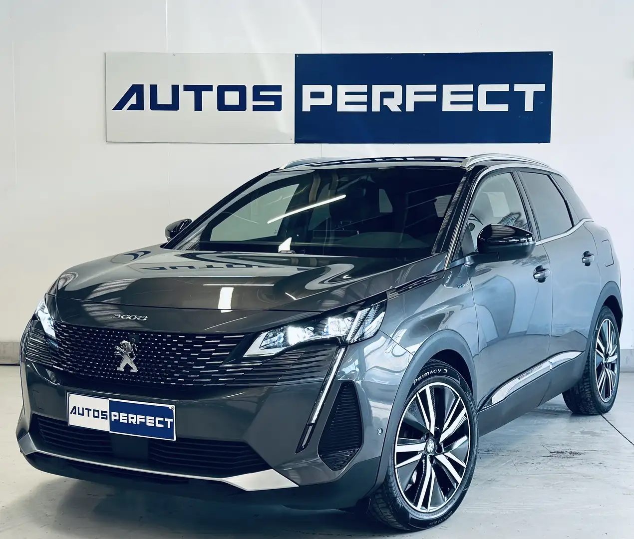 Peugeot 3008 1.6GT BOITE AUTO CAMERA NAVI PDC ISOFIX CUIR JA19 Grijs - 1