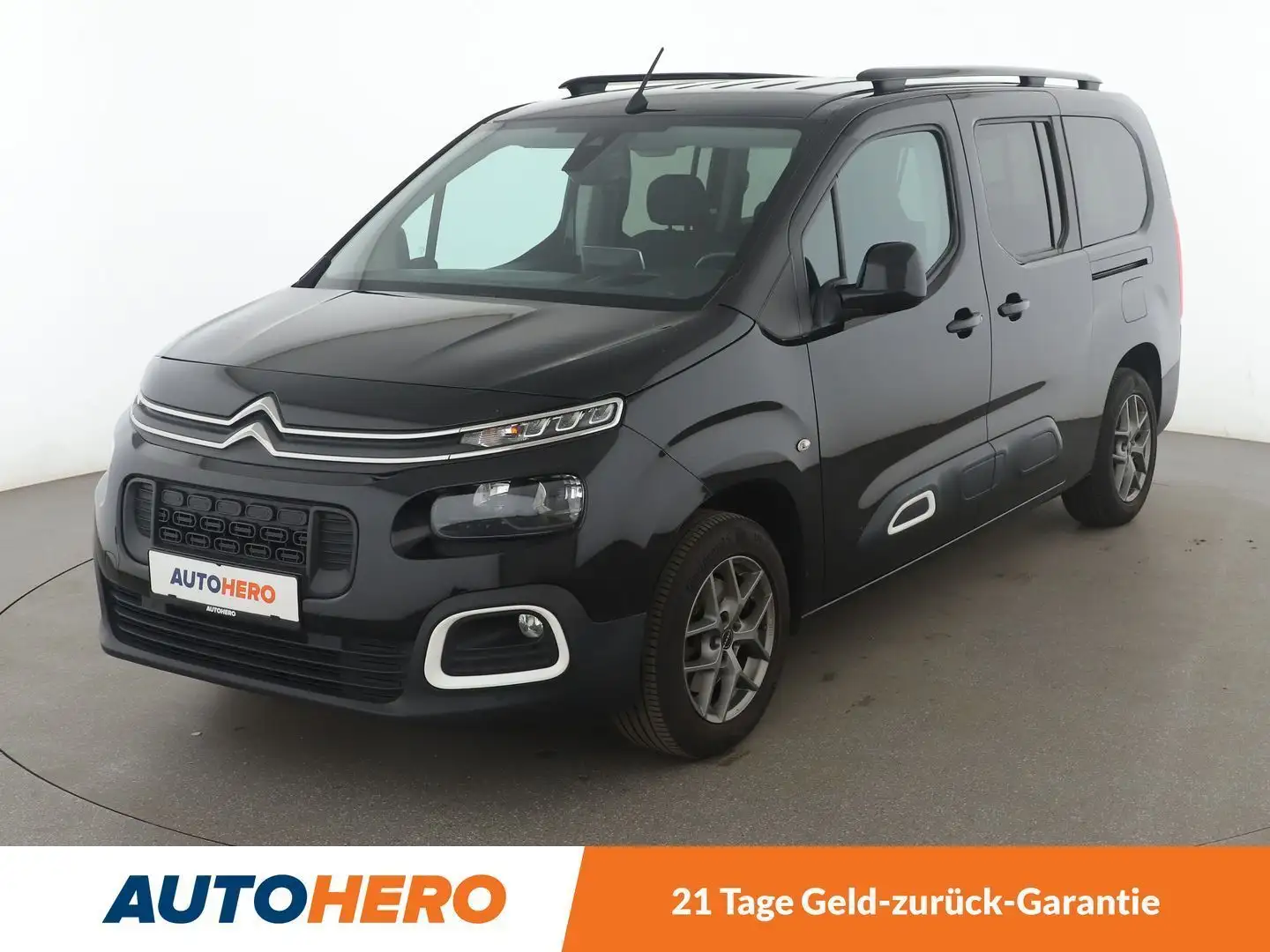 Citroen Berlingo 1.2 PureTech Shine XL Aut.*HUD*TEMPO*CAM*PDC* Schwarz - 1