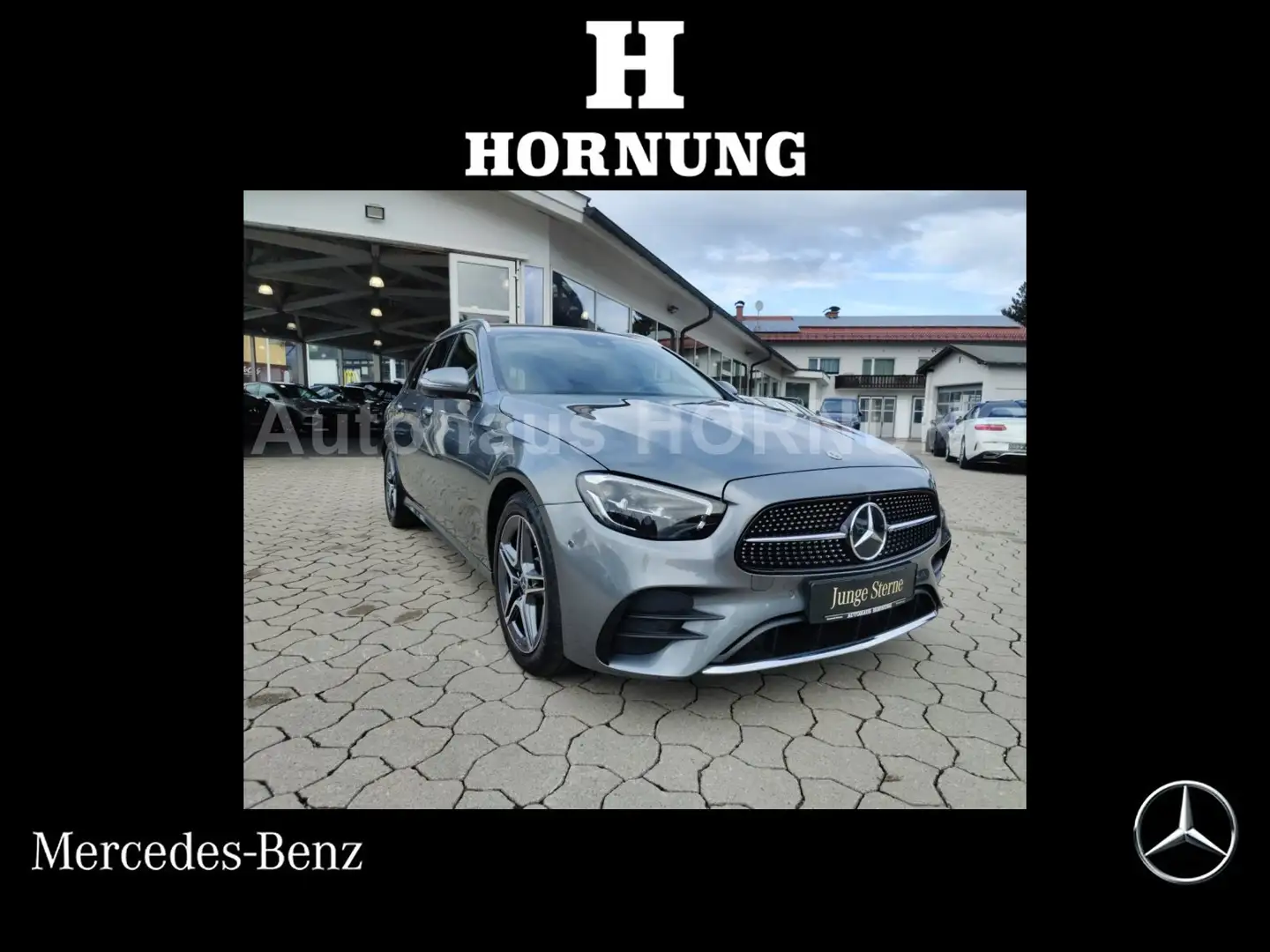 Mercedes-Benz E 200 E 200 4M T AMG 360 EASYPA TWA SPHA AHK MBUX HIGH Grau - 1