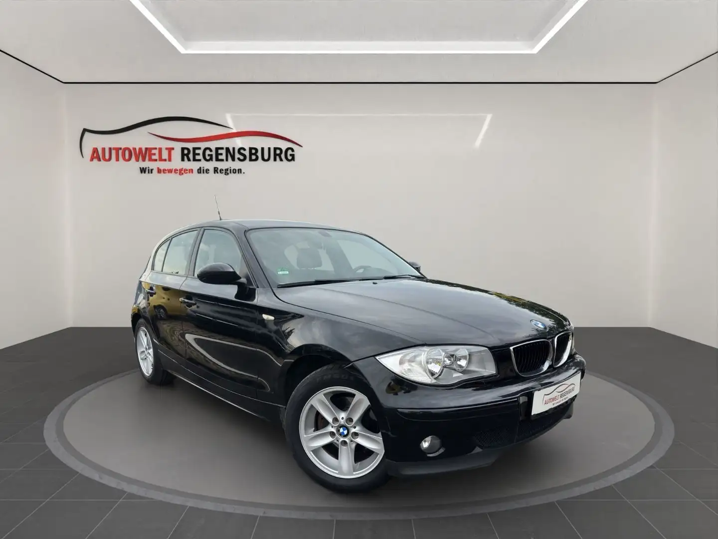BMW 118 BMW*118i*PDC*5 TRG*ALU*BK*KLIMA*SERVICE NEU* Noir - 1