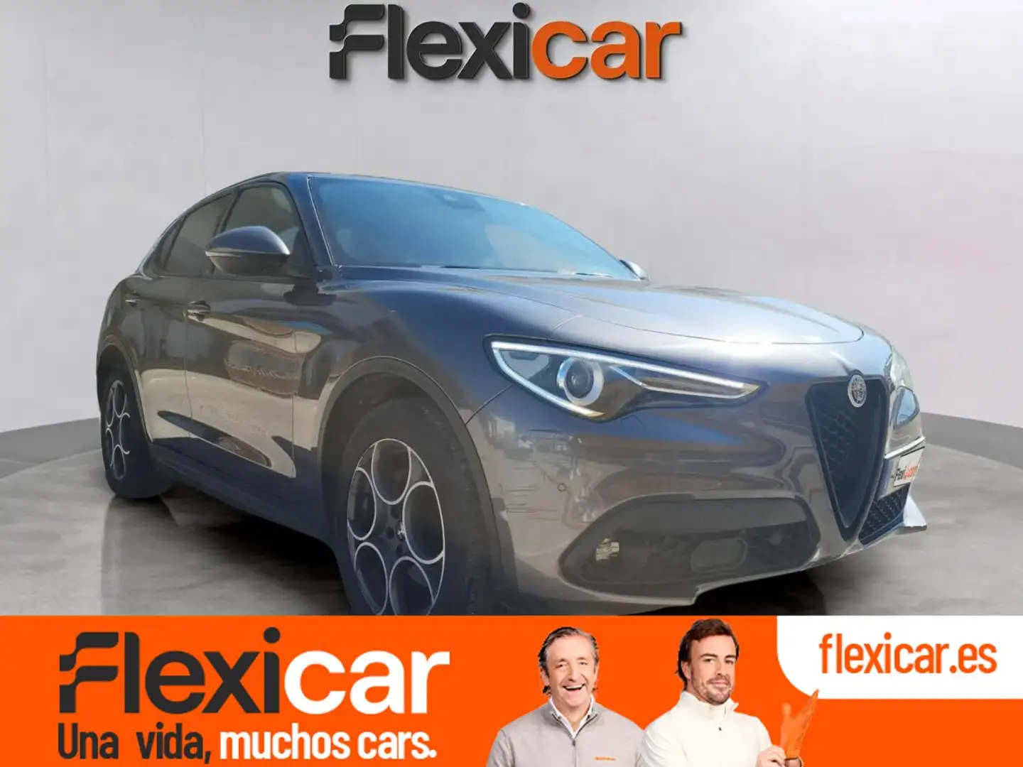 Alfa Romeo Stelvio 2.2 Diesel 140kW (190cv) SPRINT AWD Gris - 1