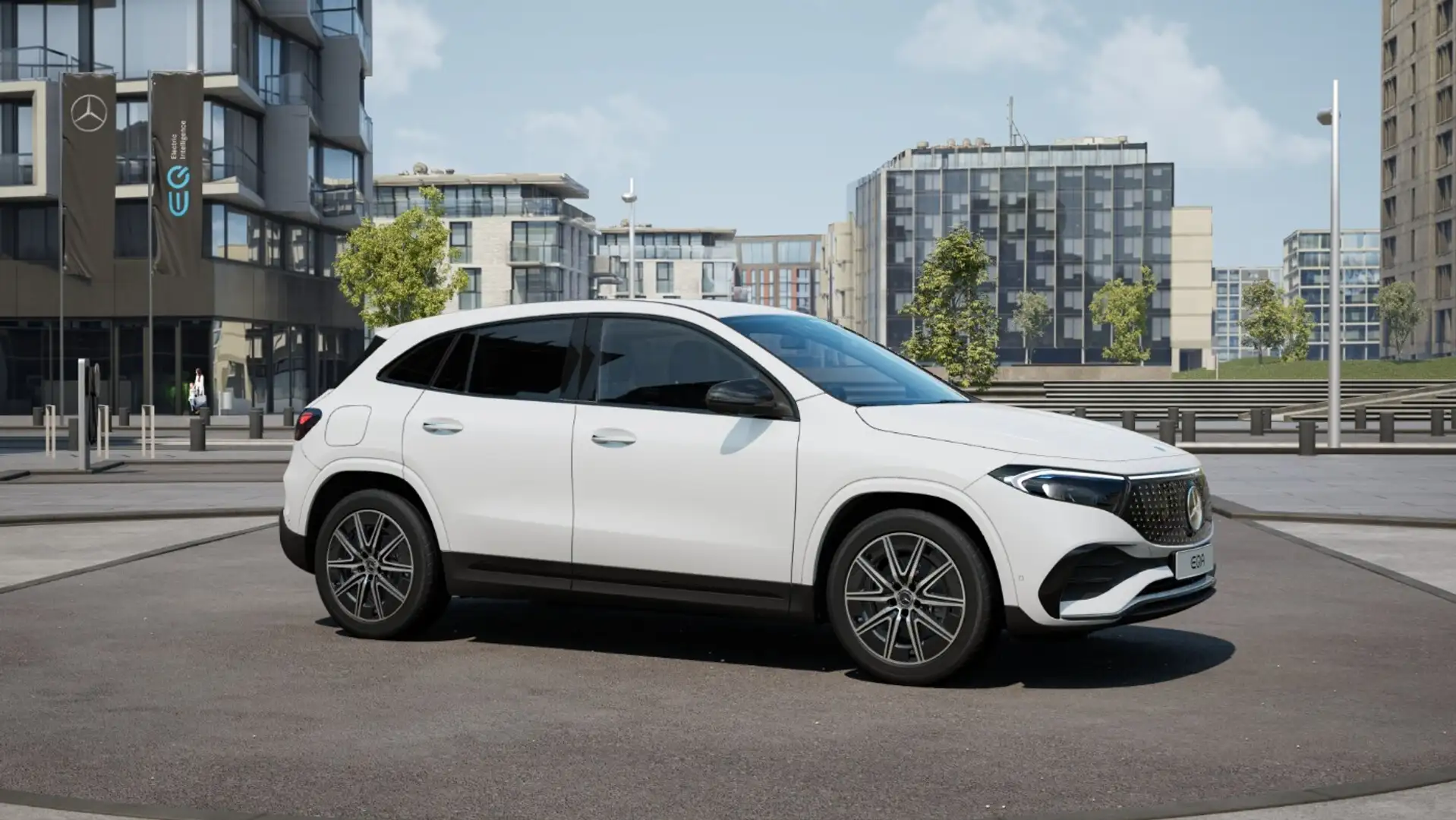 Mercedes-Benz EQA 250 + Ö-Edition Navi,Rückfahrkamera,Klima Weiß - 2