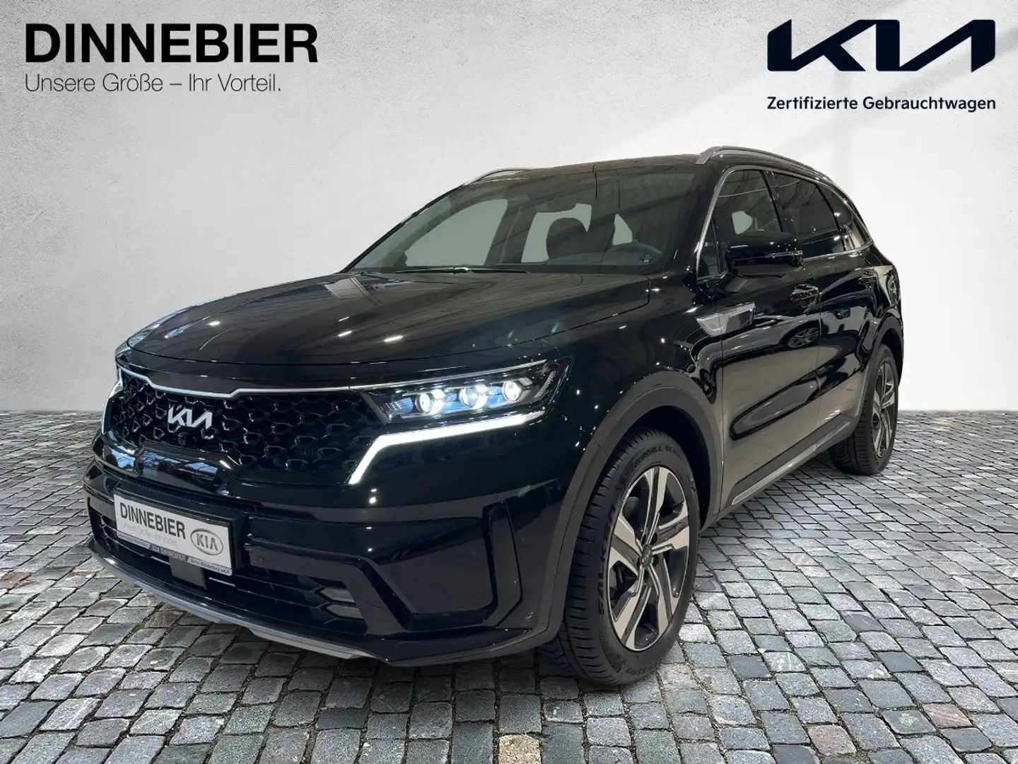 Kia Sorento 1.6T HEV Platinum AWD+360°+Glasdach Schwarz - 2