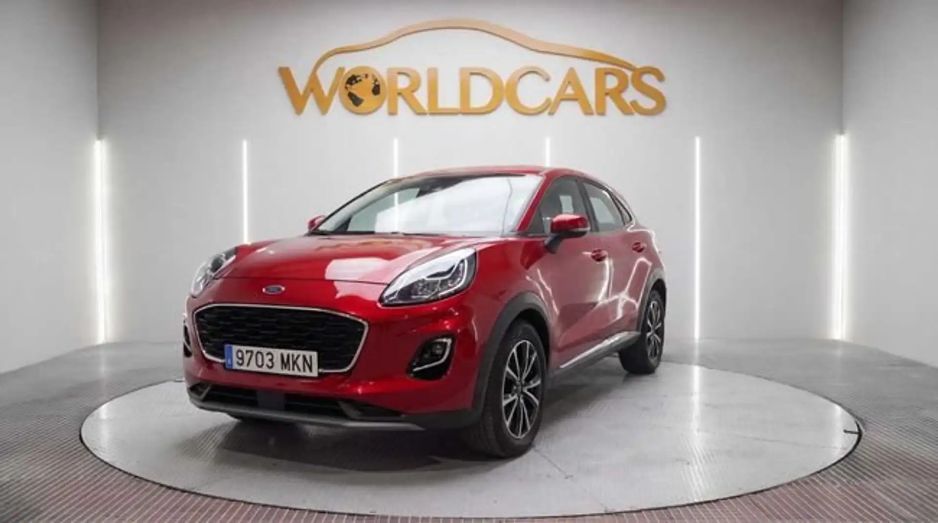 Ford Puma 1.0 EcoBoost 125cv Titanium Des MHEV Aut Rojo - 1
