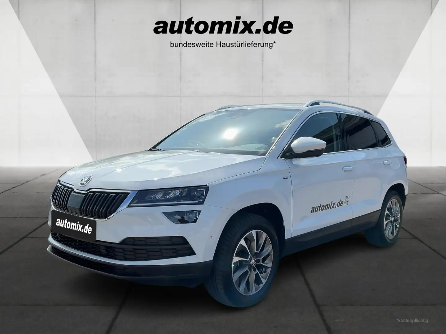 Skoda Karoq ACC,AUTOM.,LED,Navi,SHZ,PDC Blanc - 1
