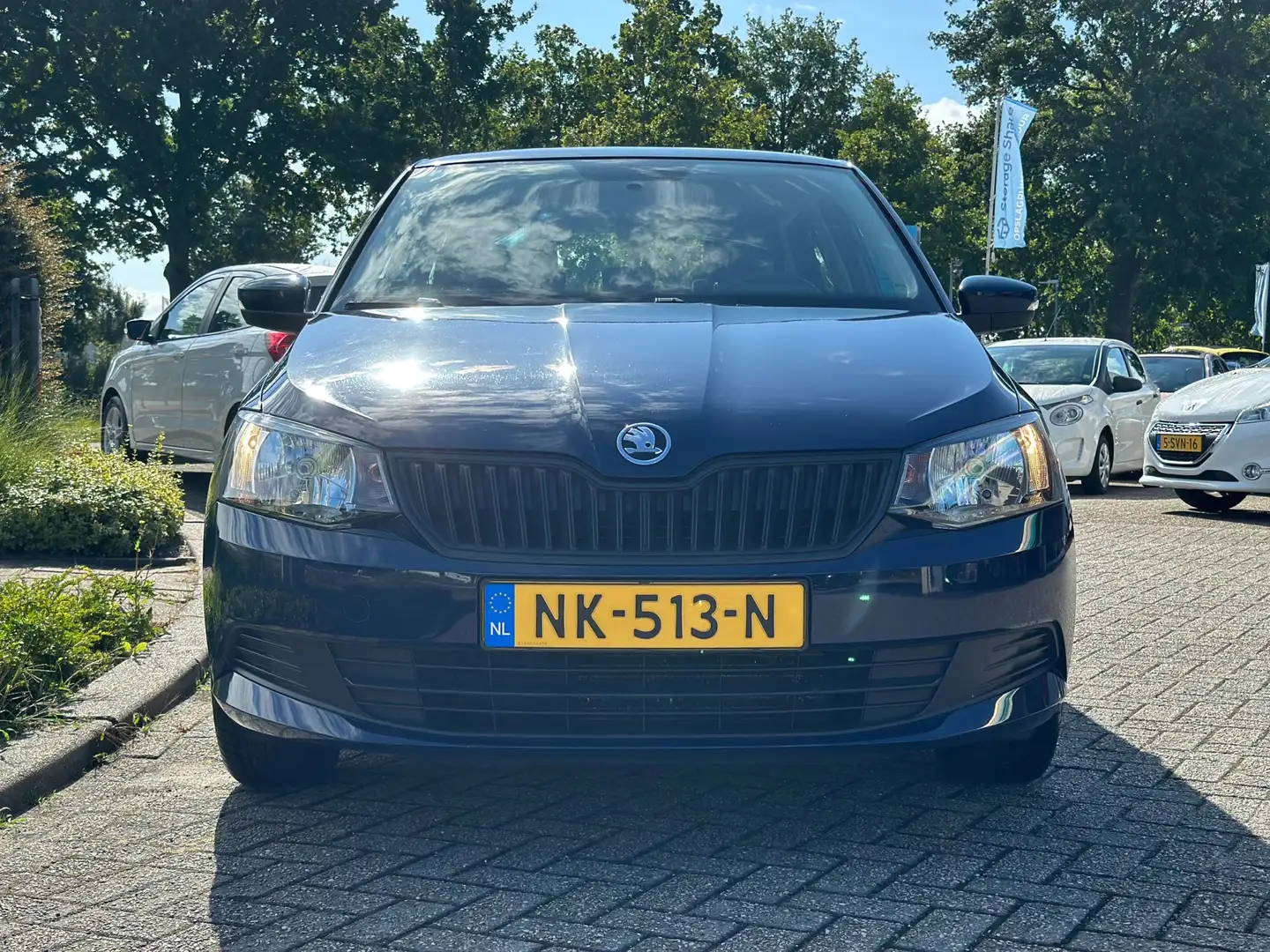 Skoda Fabia 1.0 Active dealeronderhouden nap Blauw - 2