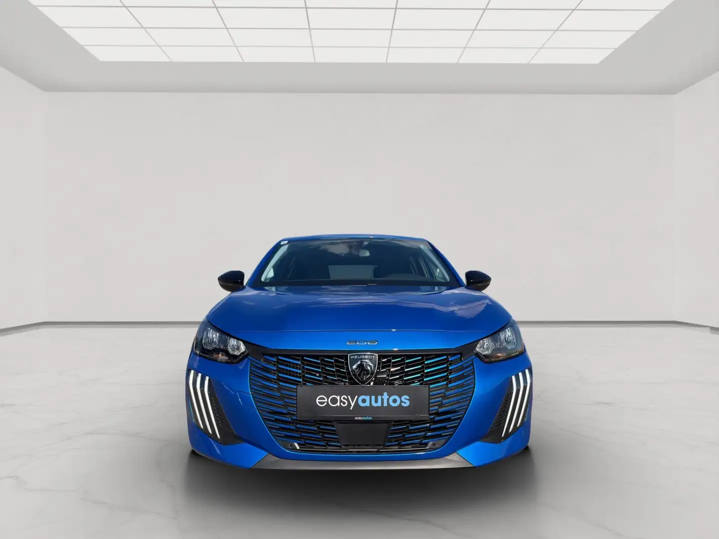 Peugeot 208 Hybrid 100 e-DCS6 Allure Blau - 2