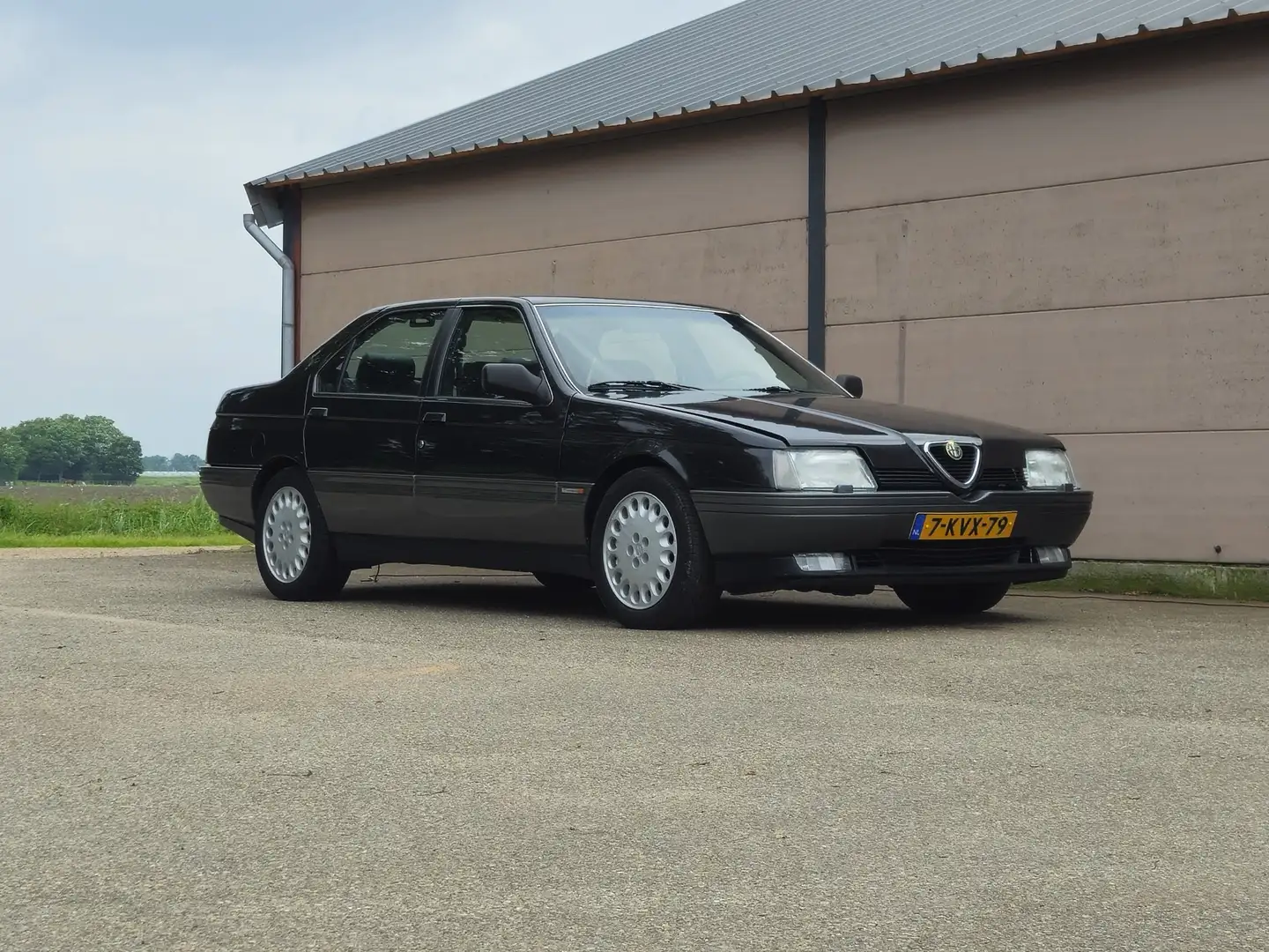 Alfa Romeo 164 2.0 V6 Turbo Negro - 1