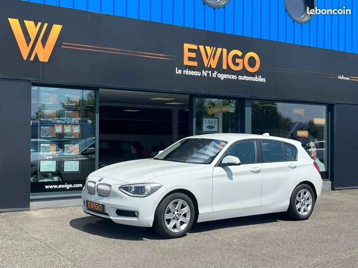 BMW 120 2.0 120 D 185ch URBANLIFE Blanc - 1
