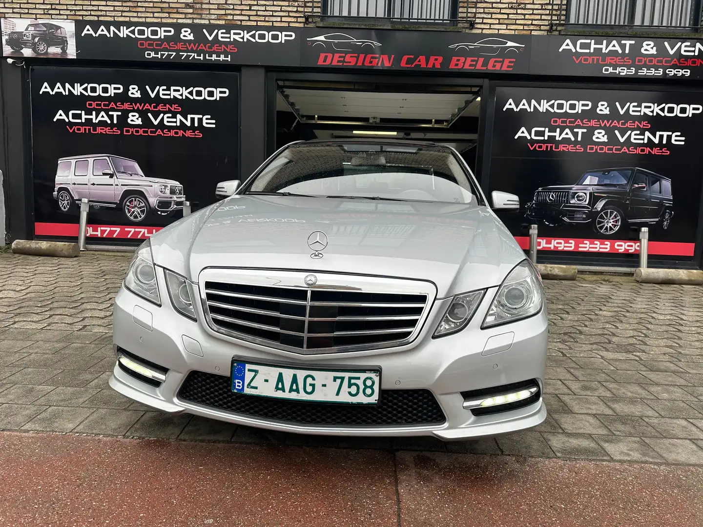 Mercedes-Benz E 500 Pack AMG FULL FULL Distronic Night vision Bang Ol Argento - 1