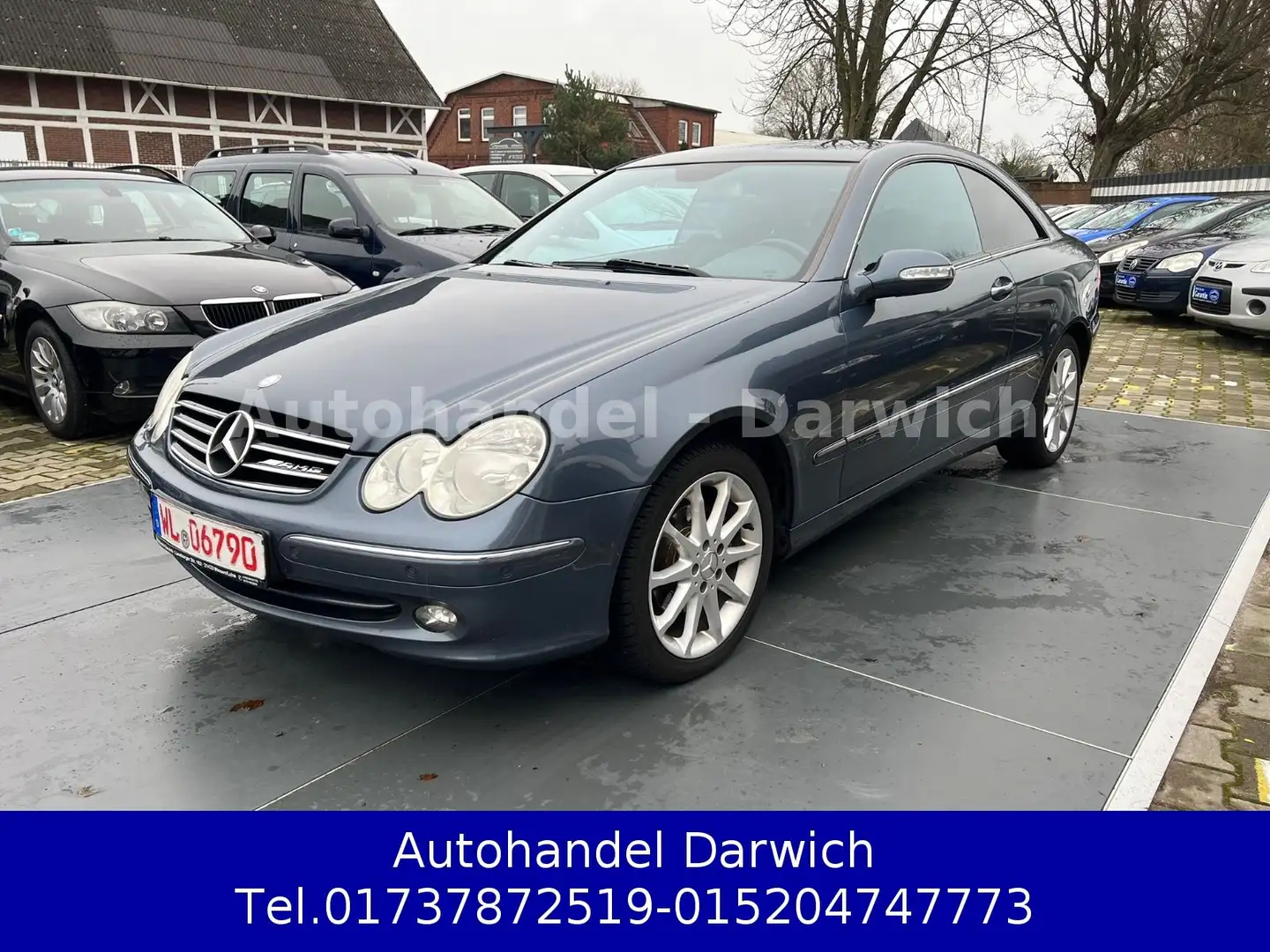 Mercedes-Benz CLK 200 Kompressor Coupe AMG Styling Top Bleu - 1