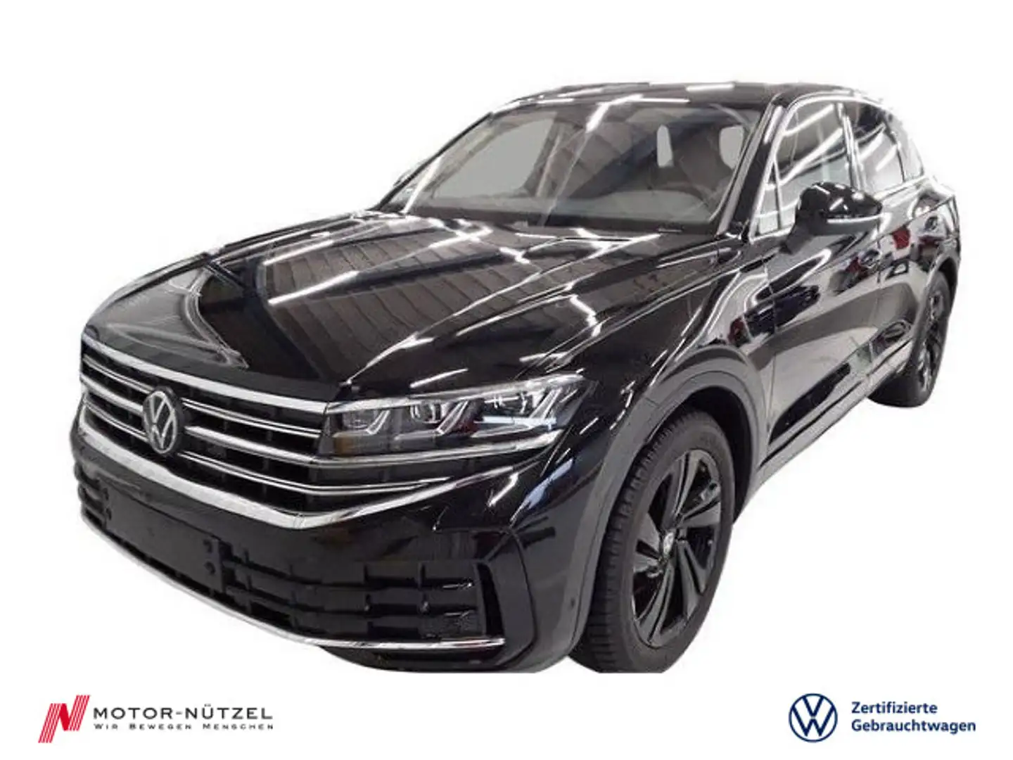 Volkswagen Touareg 3.0 TDI 4M ELEGANCE IQ+NAV+AHK+STHZG+APP Noir - 1
