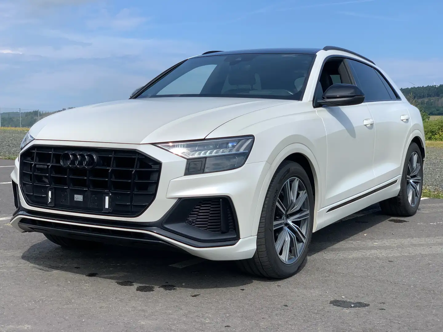 Audi Q8 Q8 50TDI-Hybrid*S-Line*19%MwSt*Virtual*MATRIX*Luft Schwarz - 2