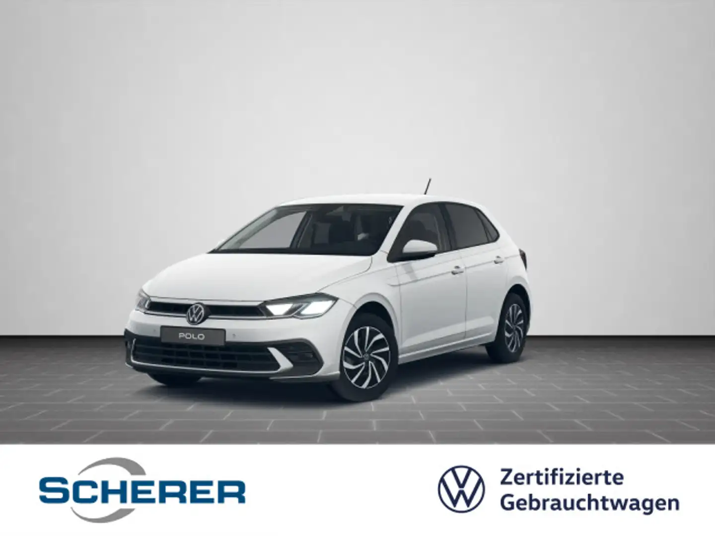 Volkswagen Polo LIFE 1.0 TSI DSG LED REAR VIEW IQ.DRIVE SHZ Weiß - 1