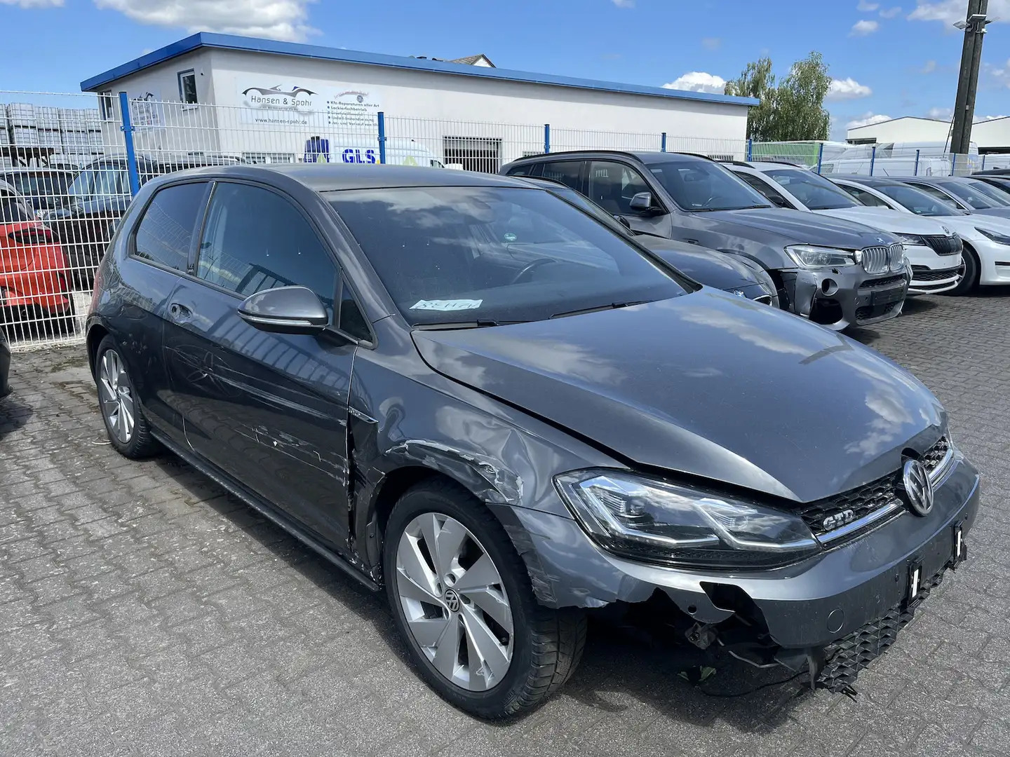 Volkswagen Golf GTD 2.0 Diesel, Euro 6, DSG, AHK! Grau - 2
