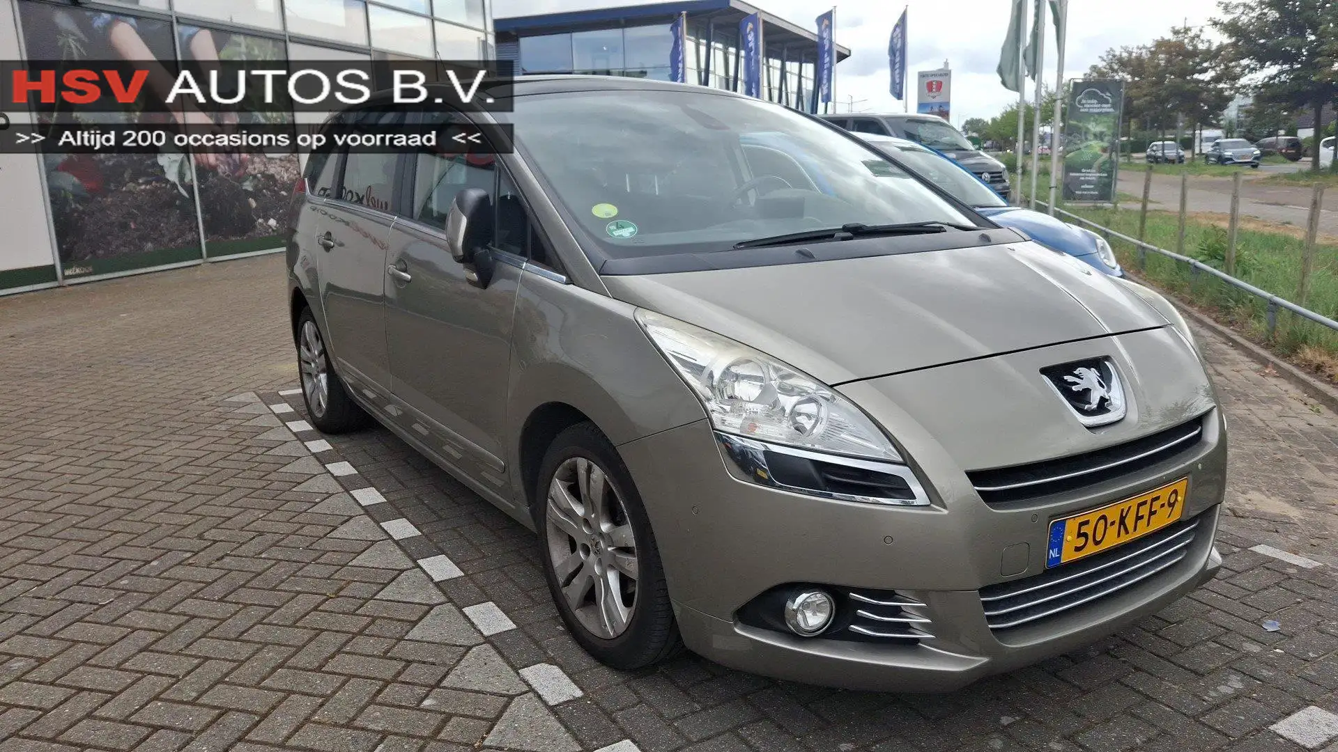 Peugeot 5008 1.6 VTi ST Premiere 7p navi LM cruise org NL Gri - 1