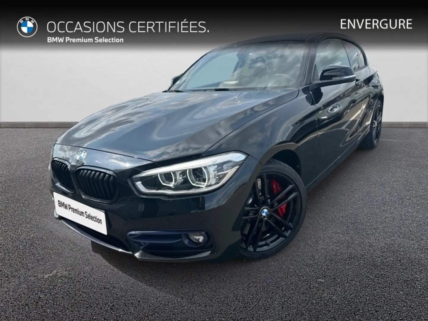 BMW 118 118iA 136ch Sport 3p Noir - 1