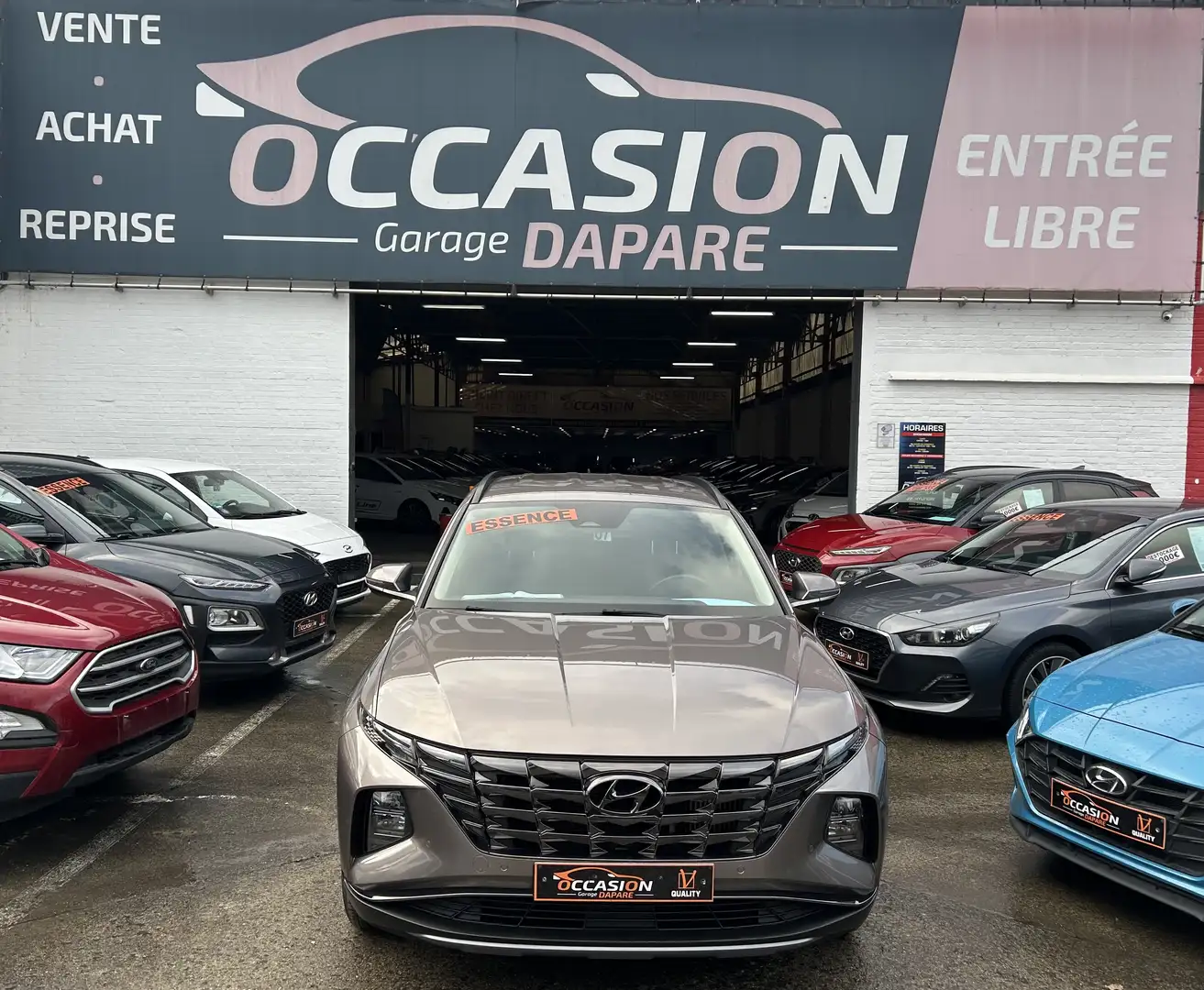 Hyundai TUCSON FEEL 1.6 T-GDi 150CV - GPS - CARNET - Garantie Beige - 1